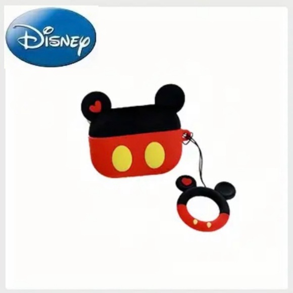Earbuds Case, Disney, Mickey Mouse, NEW, Fits AirPods Perfectly 🎁 - Picture 1 of 7